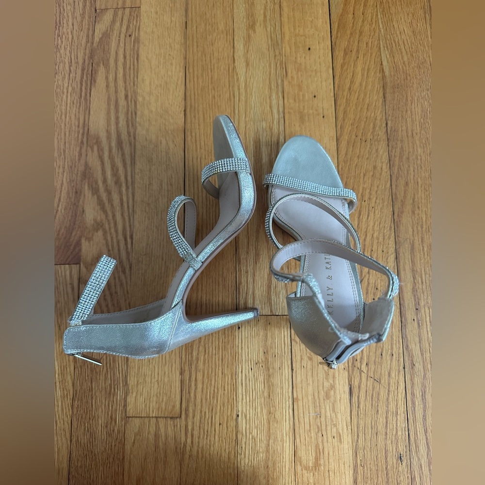 Kelly & Katie Silver Heels